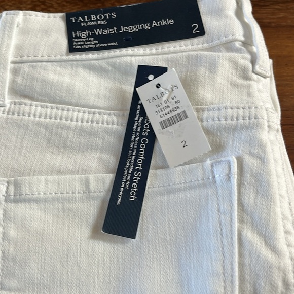 Talbots NWT Jeans  Size 2 - Picture 6 of 7
